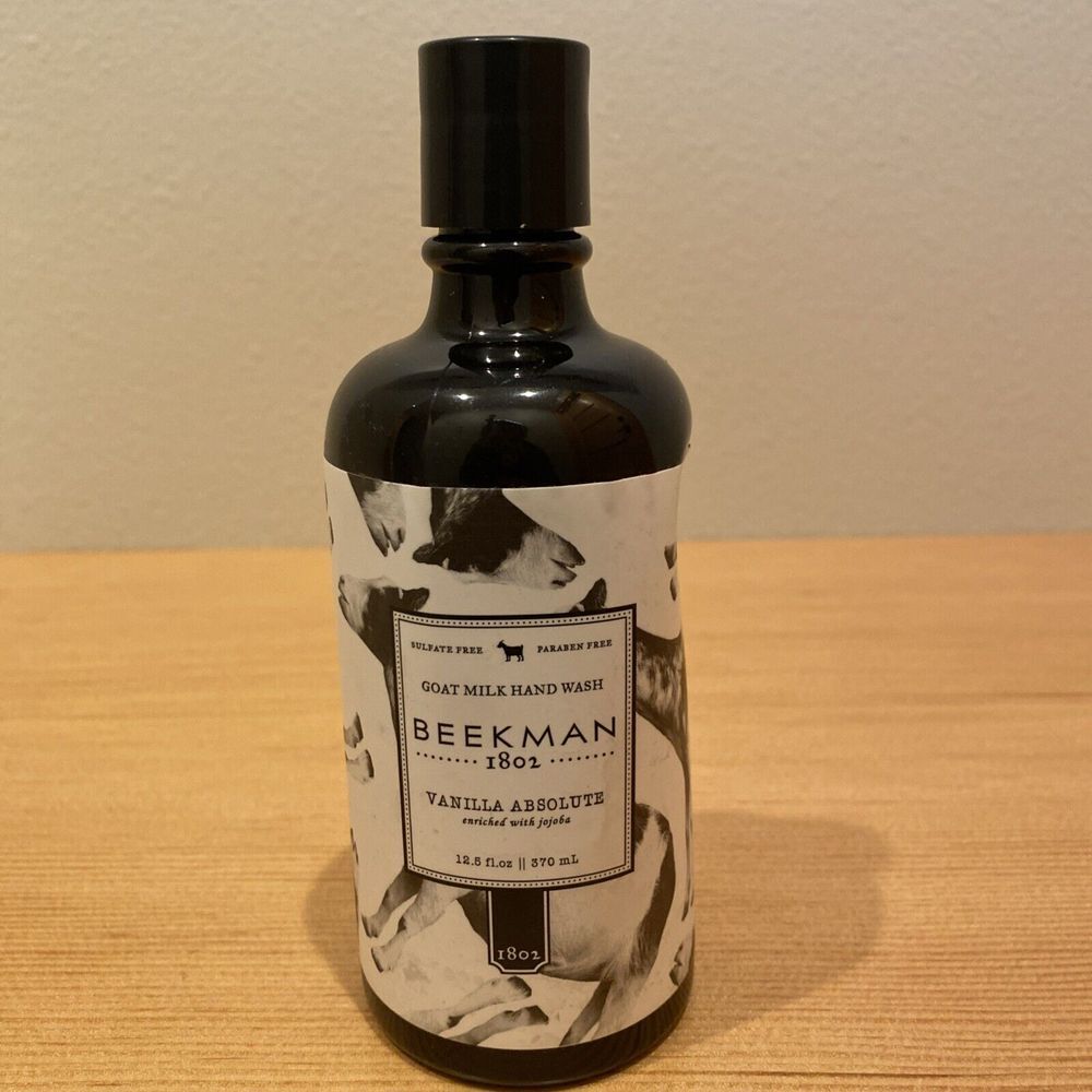 Beekman 1802 Goat Milk Hand Wash‎ Vanilla Absolute 12.5 Oz.